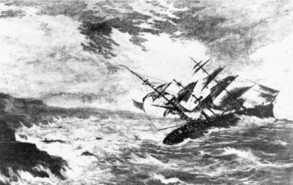 The Royal Charter Storm in 1859